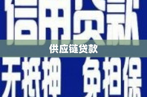 黄骅供应链贷款