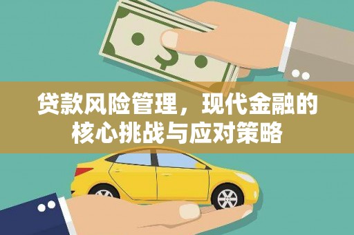 阳泉贷款风险管理，现代金融的核心挑战与应对策略