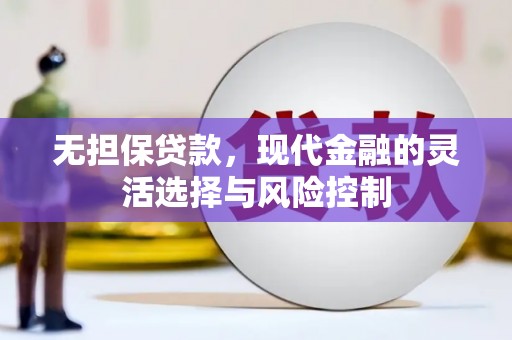 南涧无担保贷款，现代金融的灵活选择与风险控制