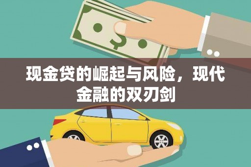 沈河现金贷的崛起与风险，现代金融的双刃剑