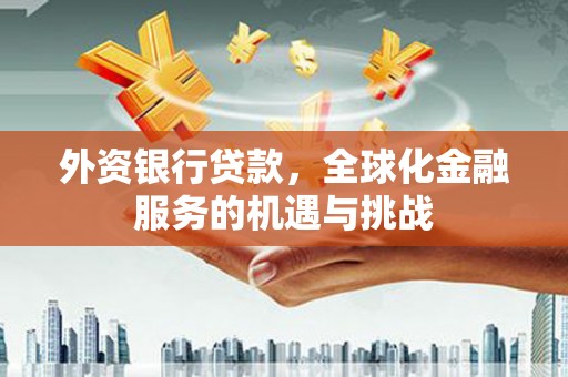 那曲外资银行贷款，全球化金融服务的机遇与挑战