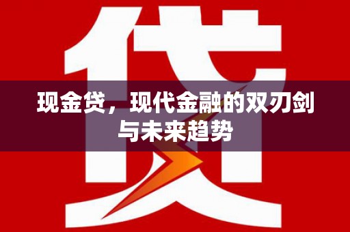 泉山现金贷，现代金融的双刃剑与未来趋势