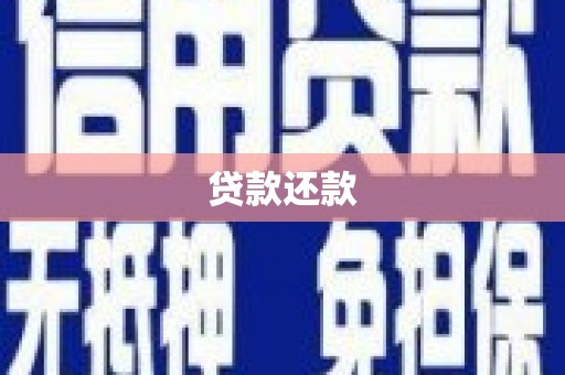 崖州贷款还款