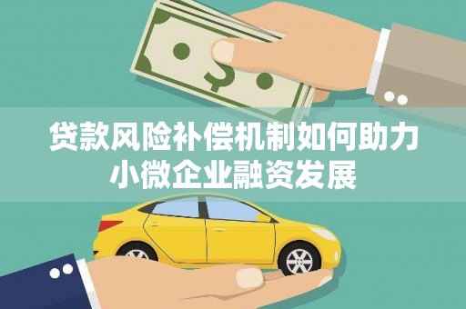 囊谦贷款风险补偿机制如何助力小微企业融资发展