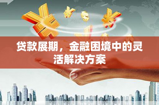 石家庄贷款展期，金融困境中的灵活解决方案