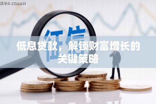 美浓低息贷款，解锁财富增长的关键策略