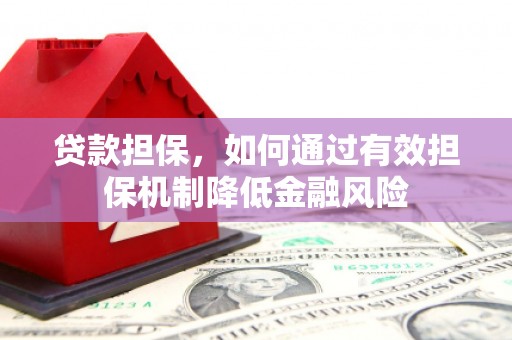 徽州贷款担保，如何通过有效担保机制降低金融风险