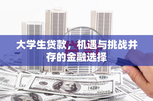新乐大学生贷款，机遇与挑战并存的金融选择