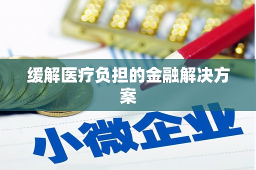 镇安缓解医疗负担的金融解决方案
